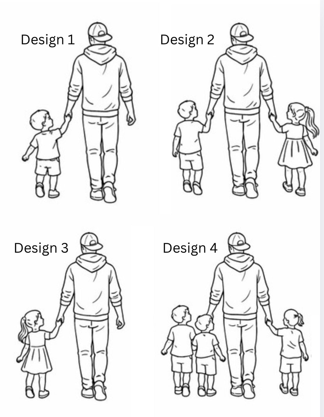 Matching Parent Child Hoodie