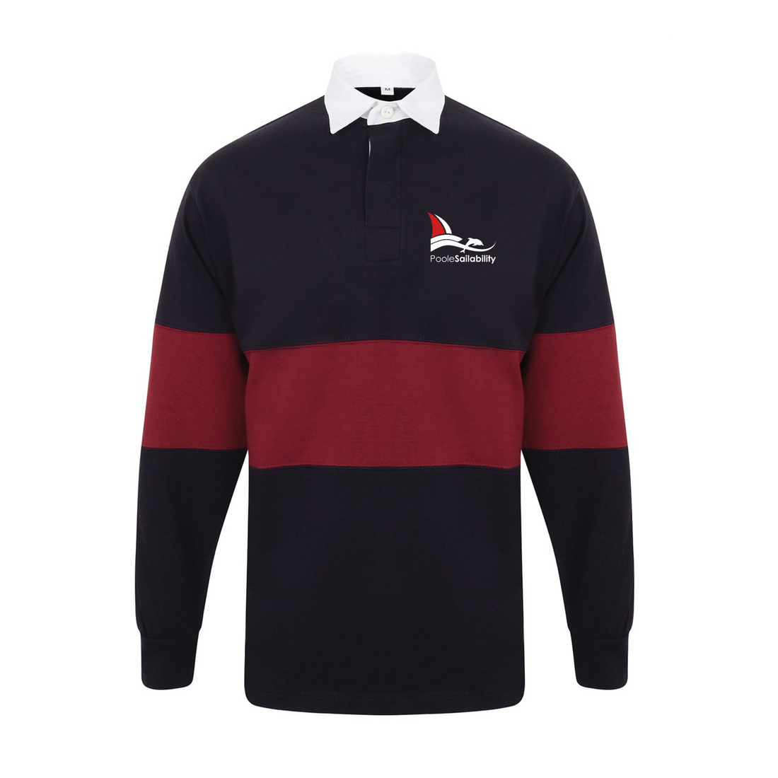 Poole Sailability One Stripe Rugby top