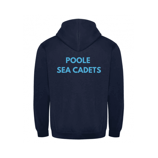Poole Cadet - Zipped Hoody Navy